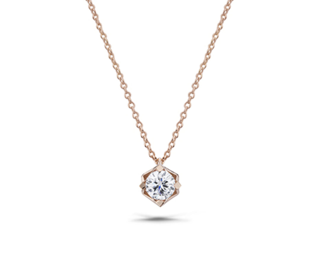 Nihama cl 18kt laboratoire g.d. Or rose 0,30 ct NXD02CL001O3BI030