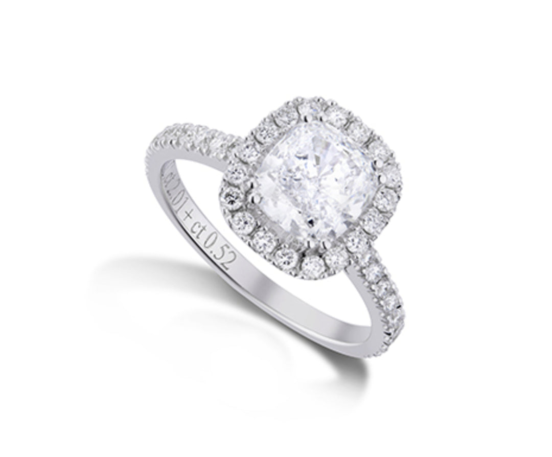 X-Diamond un laborator de 18kt g.d. ct. 2,01 + ct.0,56 LXDPUAN024O4BI257
