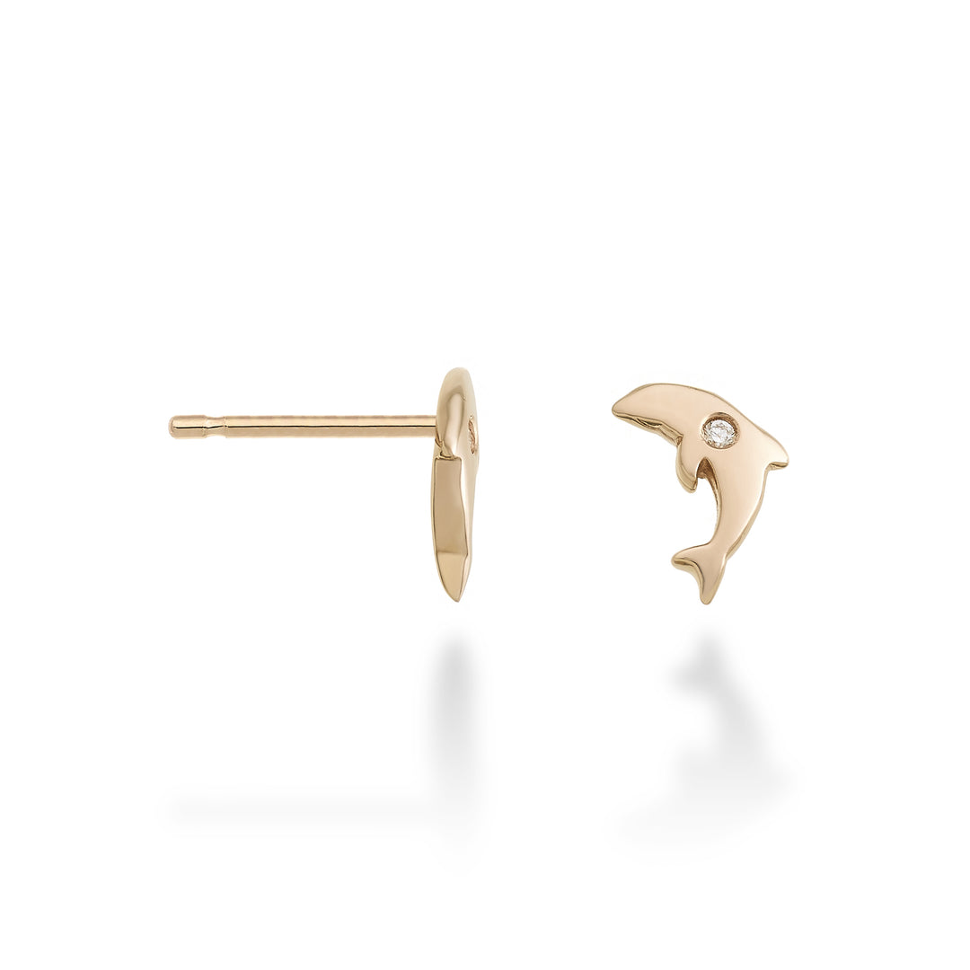 Nihama oder 18 Karat Delfin 0,02 ct Roségold NO5116O3BR002