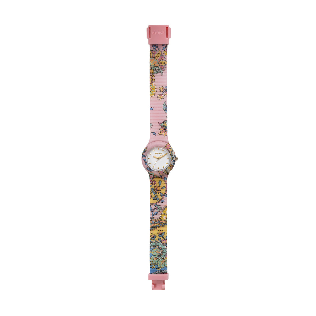 Hip Hop watch Pink Paisley collection 32mm HWU1310