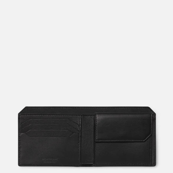 Montblanc Wallet 4 -fack med Portamonete Meisterstück Black 7164