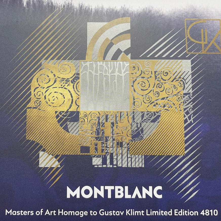 Montblanc Fountain Masters Of Art Homage To Gustav Klimt Limited Edition 4810 Point M 130225