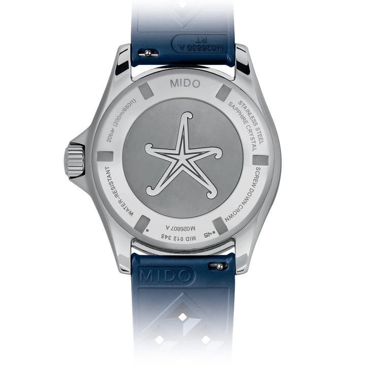 Mido Ocean Star Tribute Special Edition Watch 40mm Azul Automático Aço M026.807.11.041.01