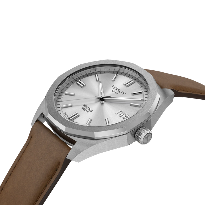 Tissot Watch PCC 100 Solar 39mm Silver Quartz Steel T151.422.16.031.00