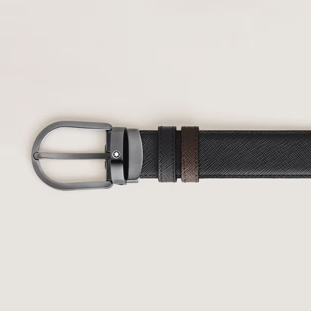 モンブラン リバーシブルベルト 30mm ホースシュー サルトリアル 222355