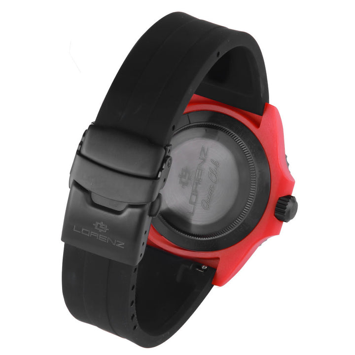 Lorenz Ocean Club Red Coral 40mm black Quartz 030268cc