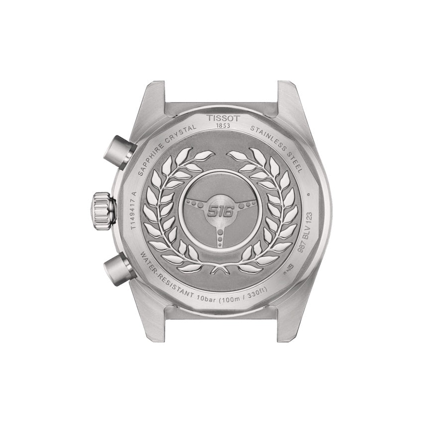 Tissot Watch PR516 Chronograph 40 mm Blue Quartz Steel T149.417.11.041.00