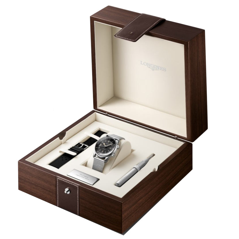 Zegarek Longines Legend Diver 59 42mm czarna automatyczna stal L3.795.4.59.9