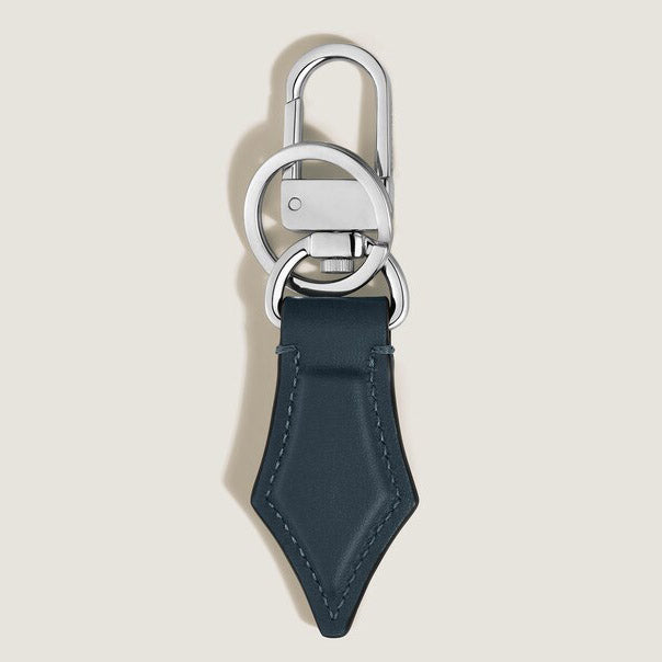 Montblanc pen-shaped key ring in Meisterstück blue velvet leather 220434