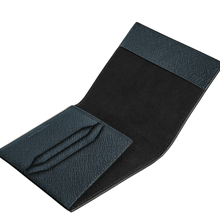 Montblanc Case for passport Sartorial Tweed Blue 220433