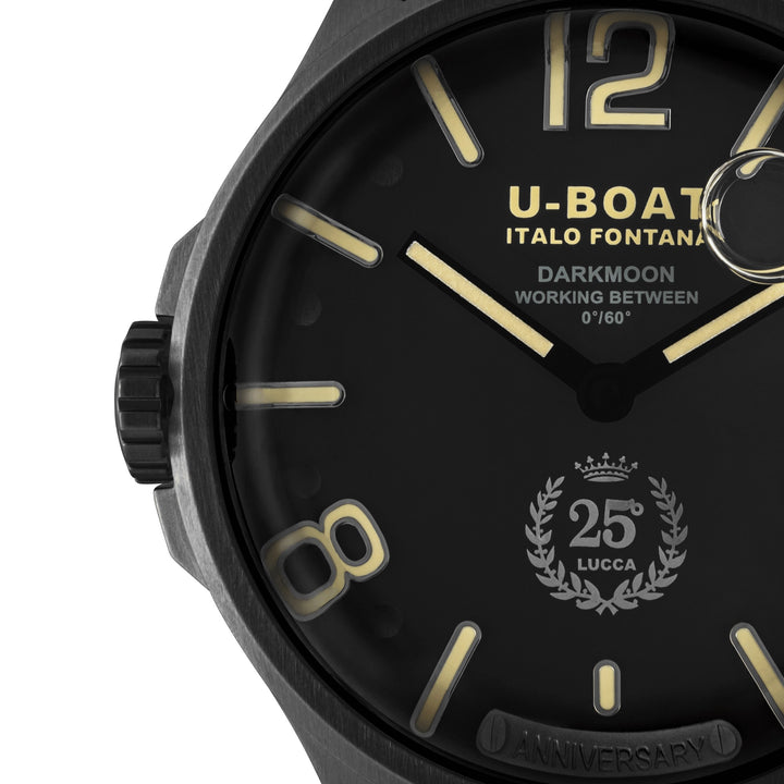 U-BOAT Darkmoon 25° Black PVD 46mm black quartz steel black PVD finish 2026