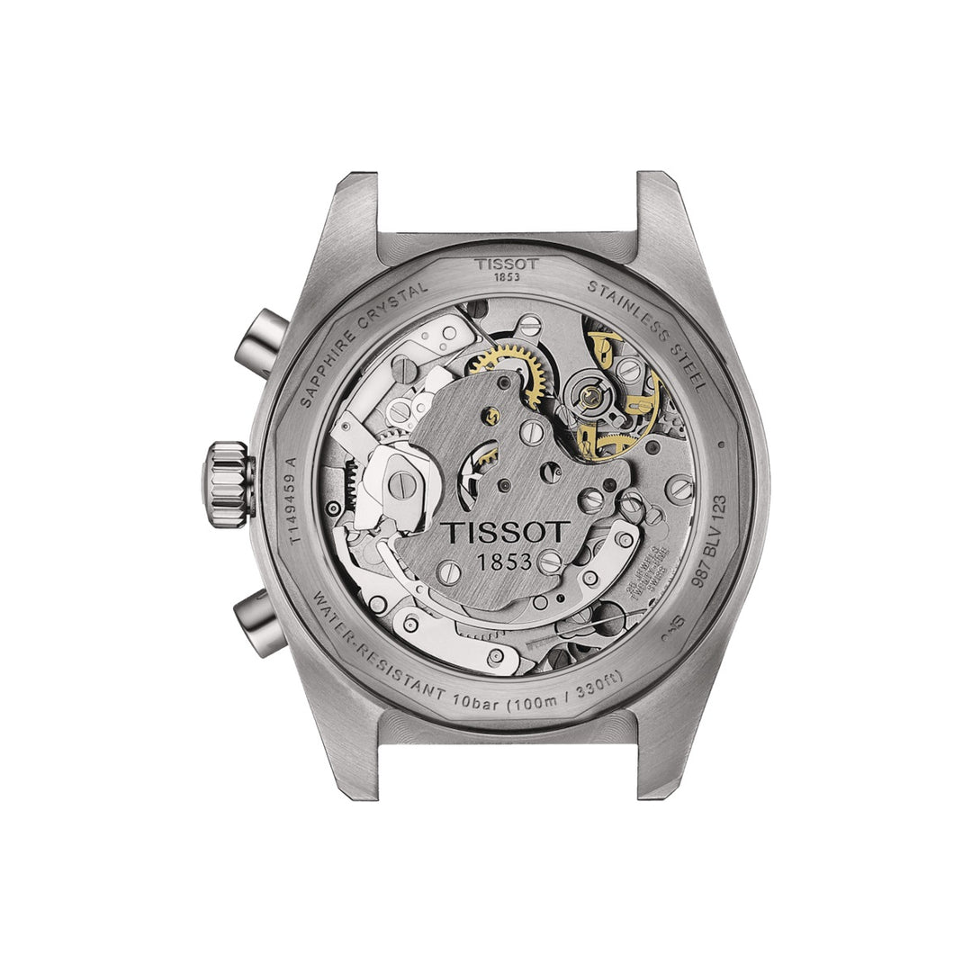 Tissot Watch PR516 Mekanisk kronograf 41mm svart mekaniskt stål T149.459.21.051.00