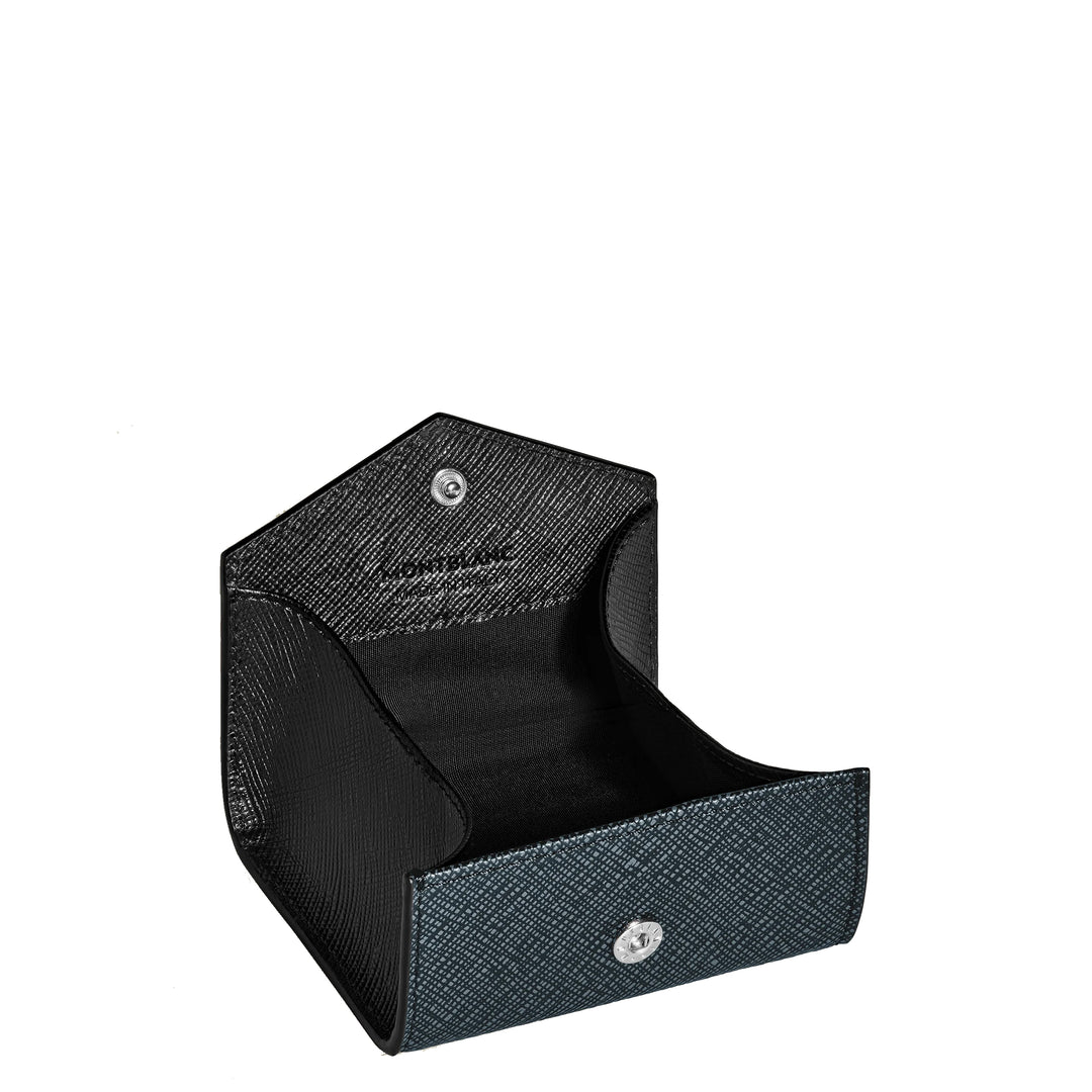 Montblanc Portamonete Sartorial Tweed Blue 220348