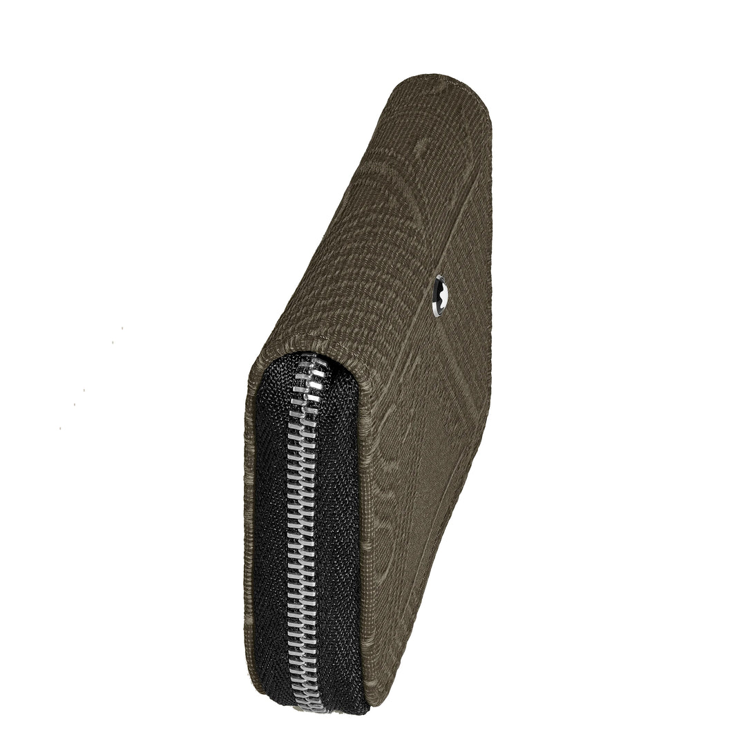 Montblanc with zipper 2 Mini 4810 Kaki green 220263 compartments