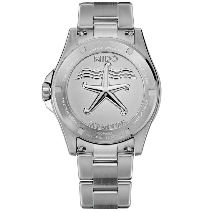 Mido klocka Ocean Star 200 41mm blå automatisk stål M026.930.11.041.00