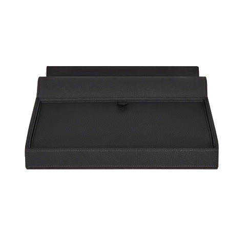 Montblanc travel case for 8 writing instruments in black grained leather 137163