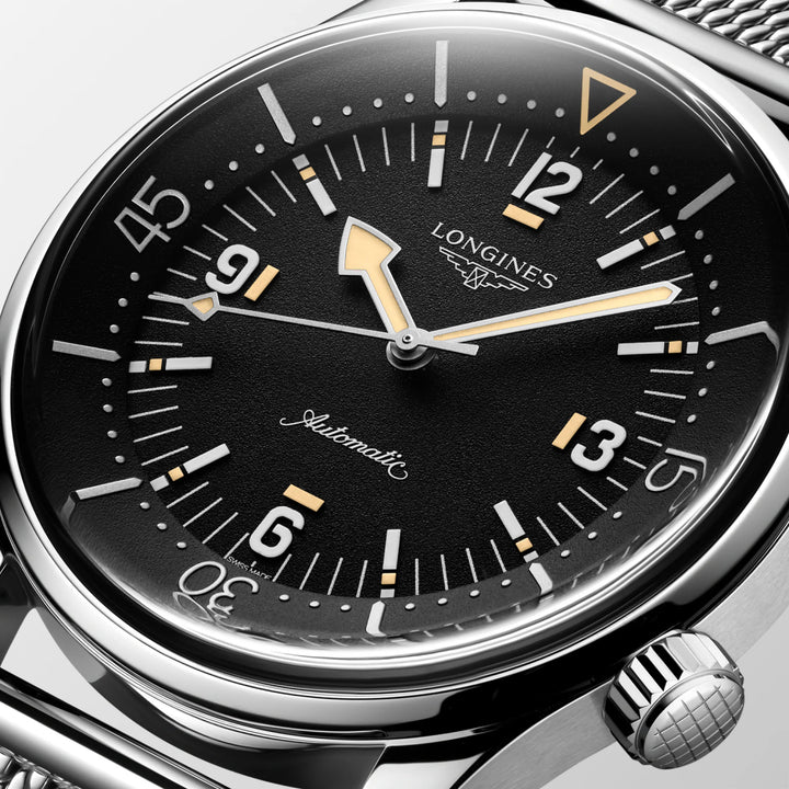 Zegarek Longines Legend Diver 59 42mm czarna automatyczna stal L3.795.4.59.9