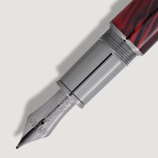 Caneta-tinteiro Montblanc Writers Edition Homage to Bram Stoker Edição limitada ponta M 133418