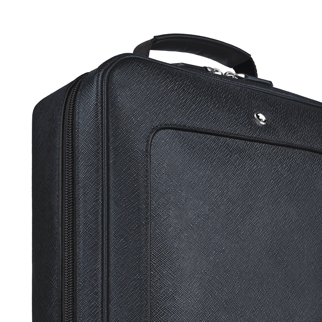 Montblanc ορθογώνιο σακίδιο Companion tweed blue 222875