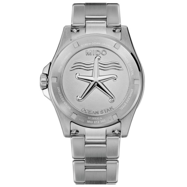 Zegarek Mido Ocean Star 200 41mm czarna automatyczna stal M026.930.11.051.00