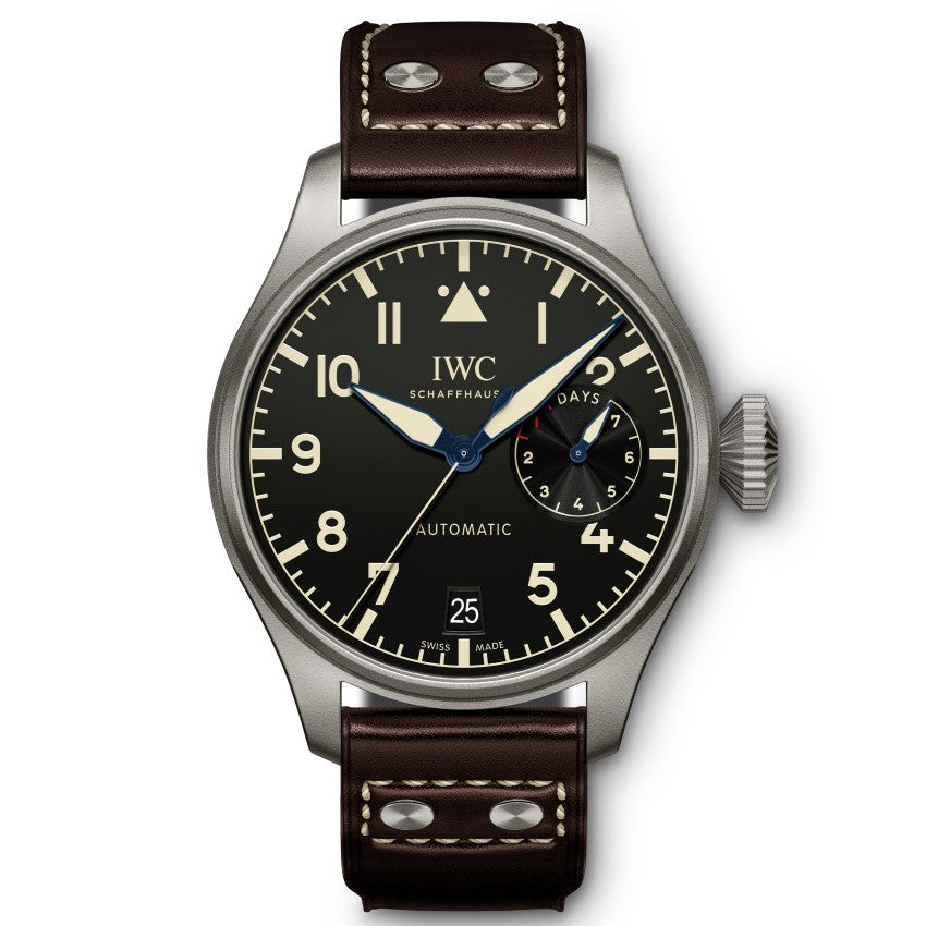 IWC spezzoni cinturino standard bufano marrone 22/18 per fibbia Ardiglione IWA05944