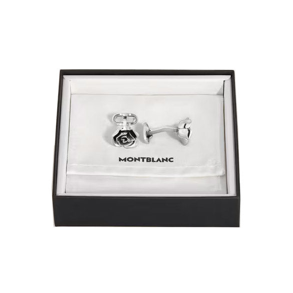 몽블랑 마이스터스튁 로미오와 줄리엣 커프스 단추 925 실버 135972