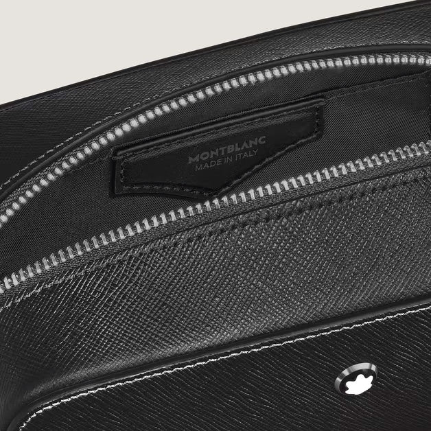 Montblanc μικρό δερμάτινο νεσεσέρ Sartorial μαύρο 221572