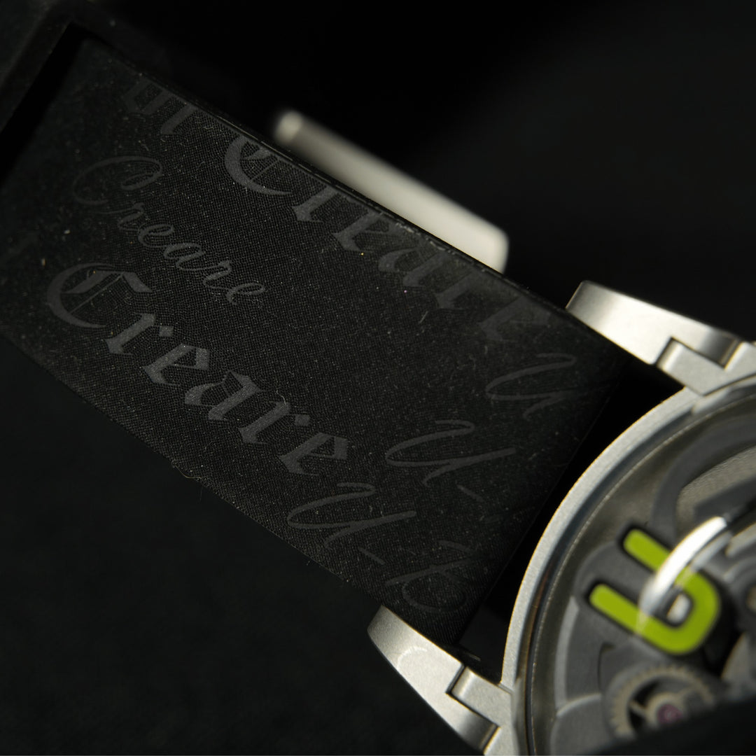 U-BOAT watch U-65 SS GREEN 44mm skeletonized quartz steel 3350