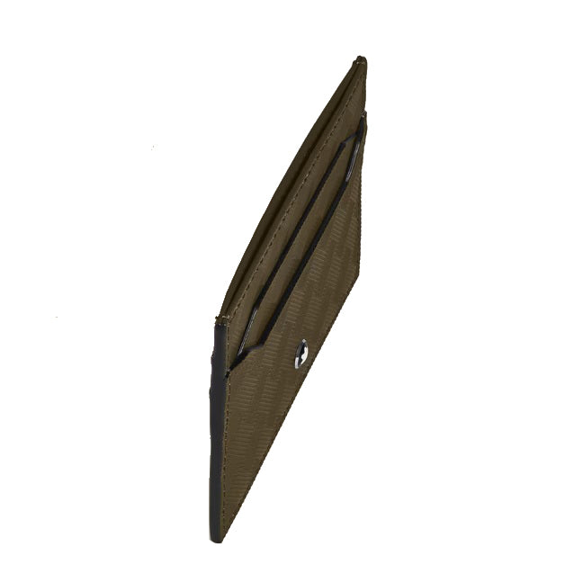 익스트림 카키 가죽 몽블랑 5포켓 카드 지갑 221422