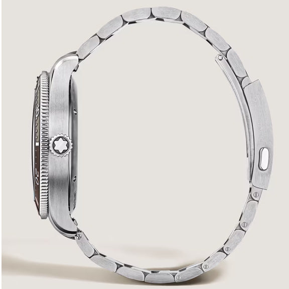 몽블랑 시계 Iced Sea 오토매틱 Date 0 Oxygen Limited Edition 700 Pieces 41mm 베이지 오토매틱 스틸 137211