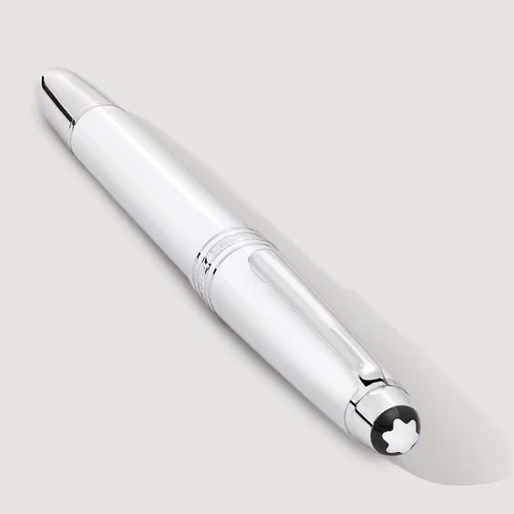 Montblanc stilografica Meisterstück Classique bianca punta M 137120