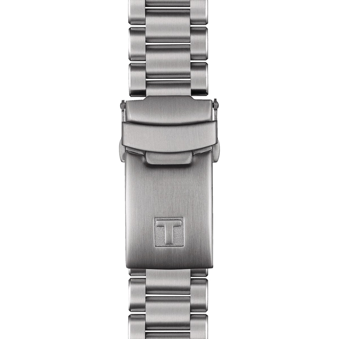 Tissot Watch PR516 Chronograf mechaniczny 41 mm czarna stal mechaniczna T149.459.21.051.00