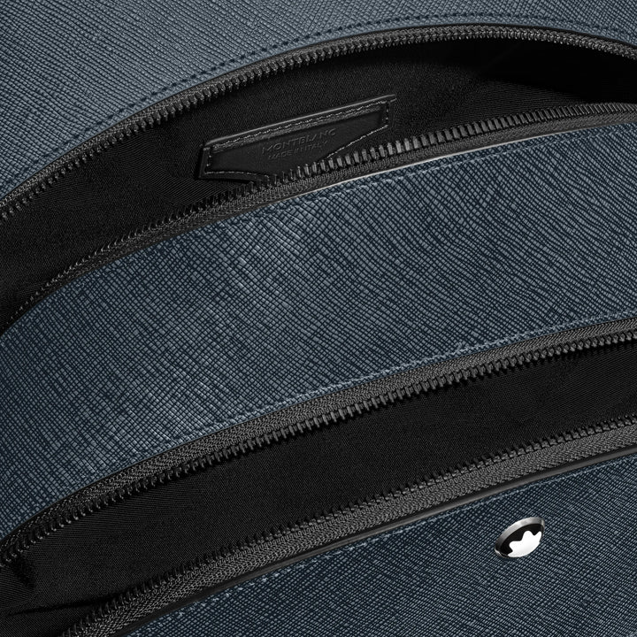 Montblanc medium backpack with 3 blue tailoring bars 220335