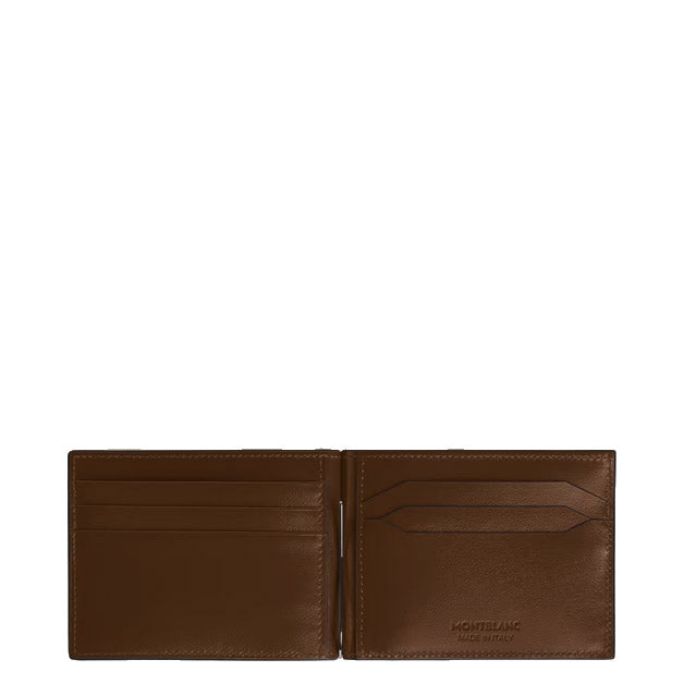 Montblanc 6 zsebes pénztárca pénztartóval Meisterstück Gradient barna 220316