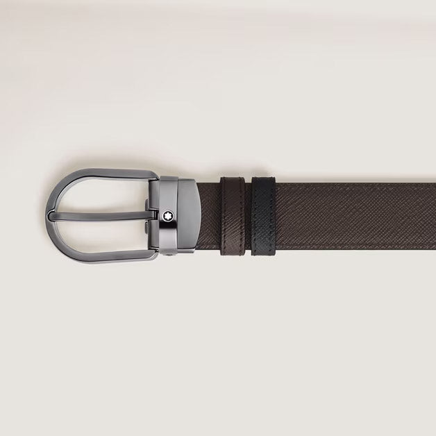 モンブラン リバーシブルベルト 30mm ホースシュー サルトリアル 222355