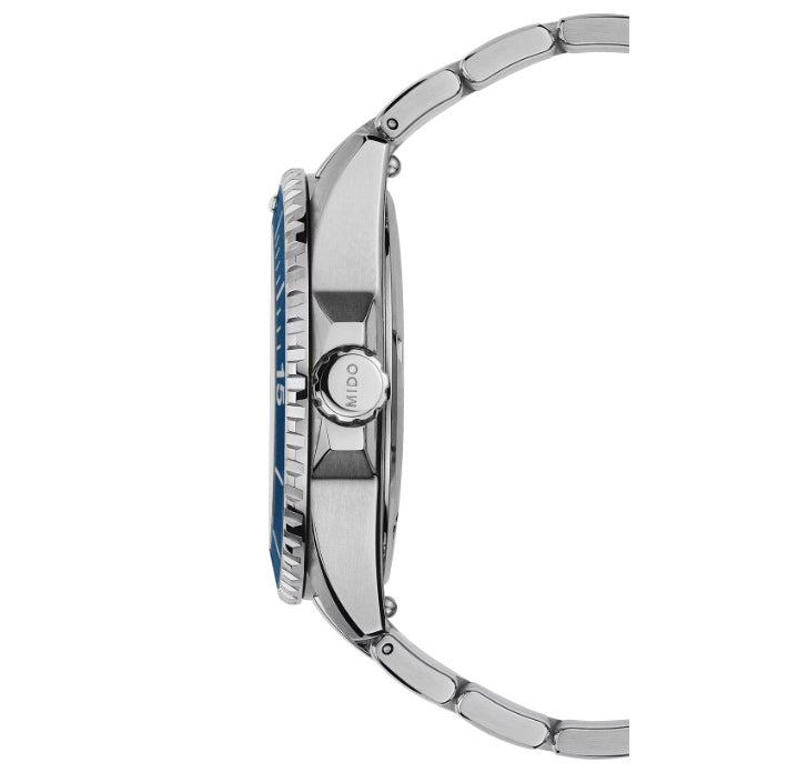 Mido klocka Ocean Star 200 41mm blå automatisk stål M026.930.11.041.00
