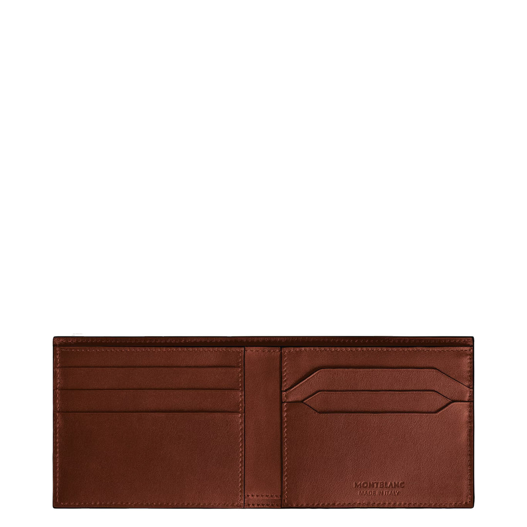 Montblanc portafoglio 6 tasche pelle Meisterstück 223135