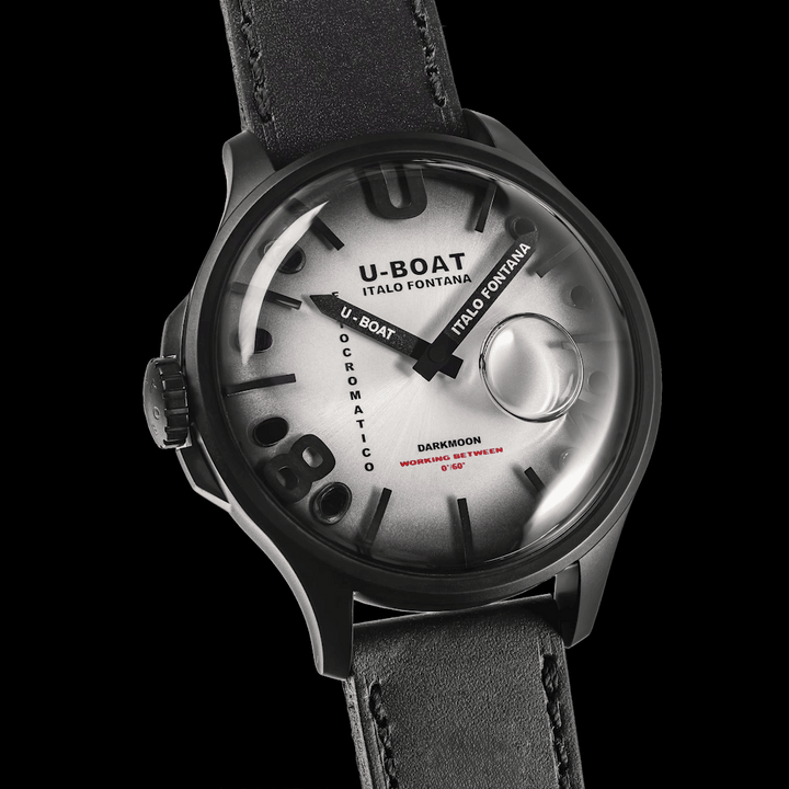 U-BOAT klokke Darkmoon Kama PVD Grå 46,50 mm grå kvartsstål PVD grå 3339