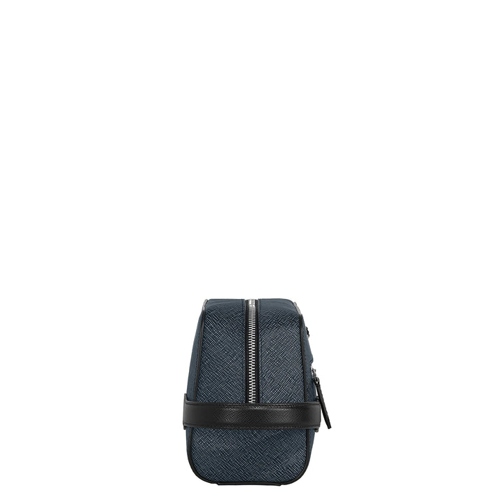 Montblanc clutch tailorial tweed blue 220339