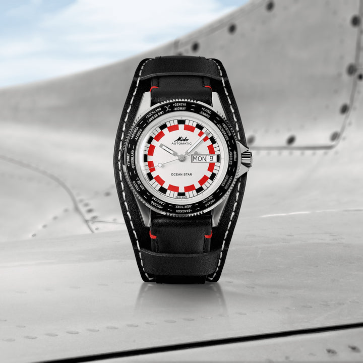 Mido Ocean Star Worldtimer 40mm Automatic Automatic Steel M026.830.16.030.00