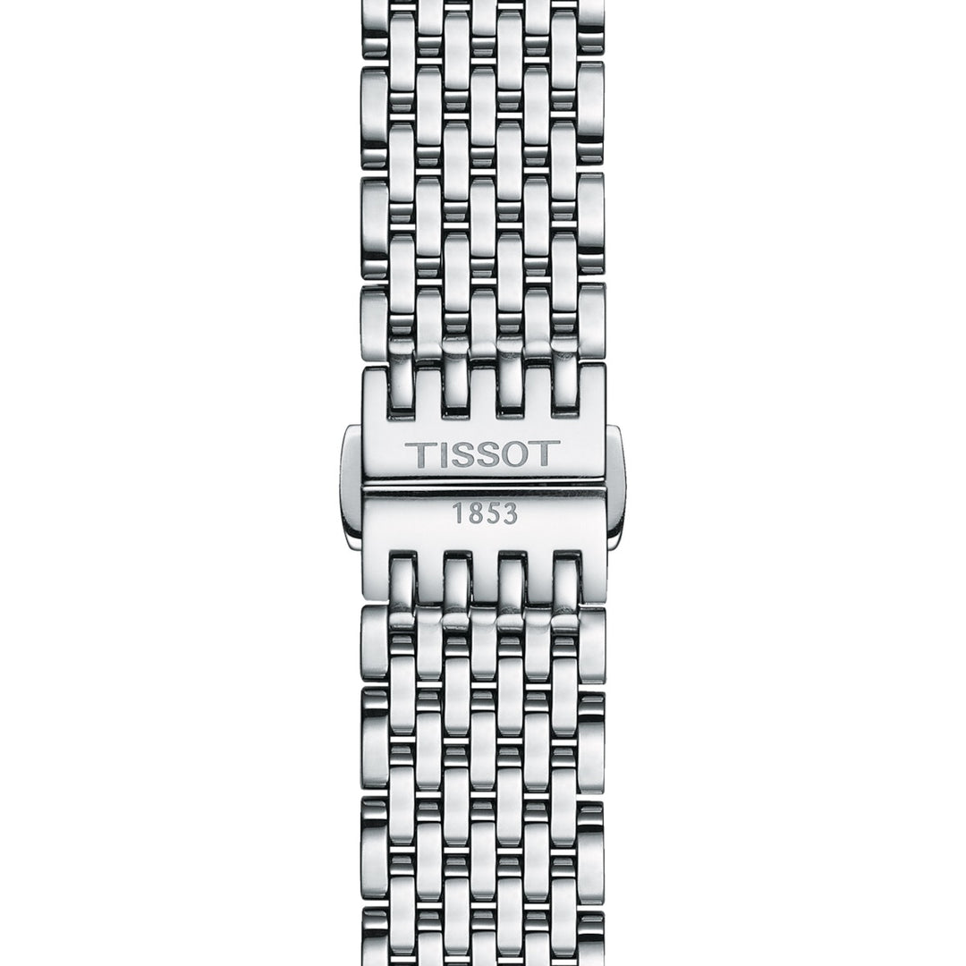 TISSOT EVEYTIME 34mm Cruach Grianchloch Airgid Faire T143.210.11.033.00