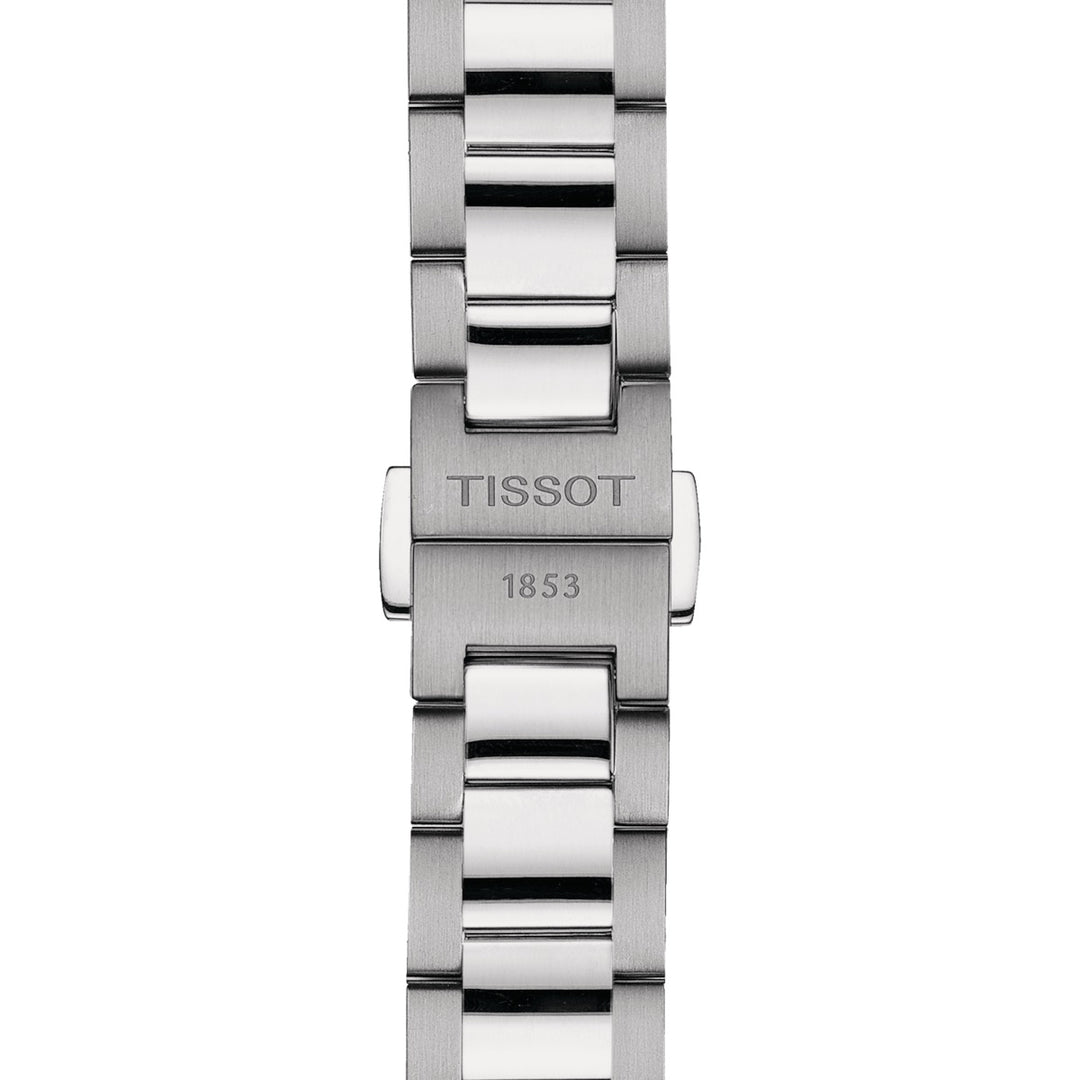 Tissot Watch PCC 100 34mm Silver Quartz Aço acabamentos PVD Gold Amarelo T150.210.21.031.00