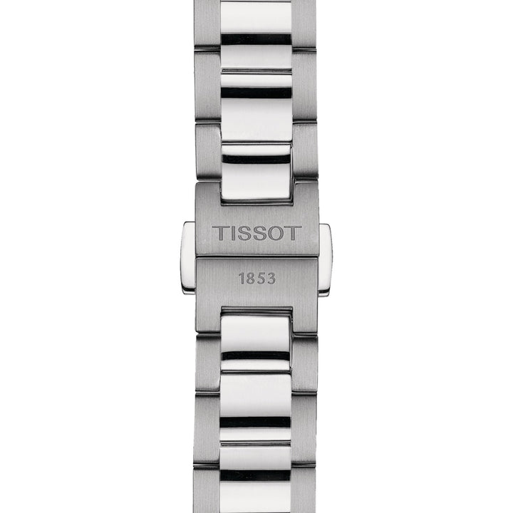 Tissot Watch PCC 100 34mm Silver Quartz Steel Pvd 마감 옐로우 골드 T150.210.21.031.00