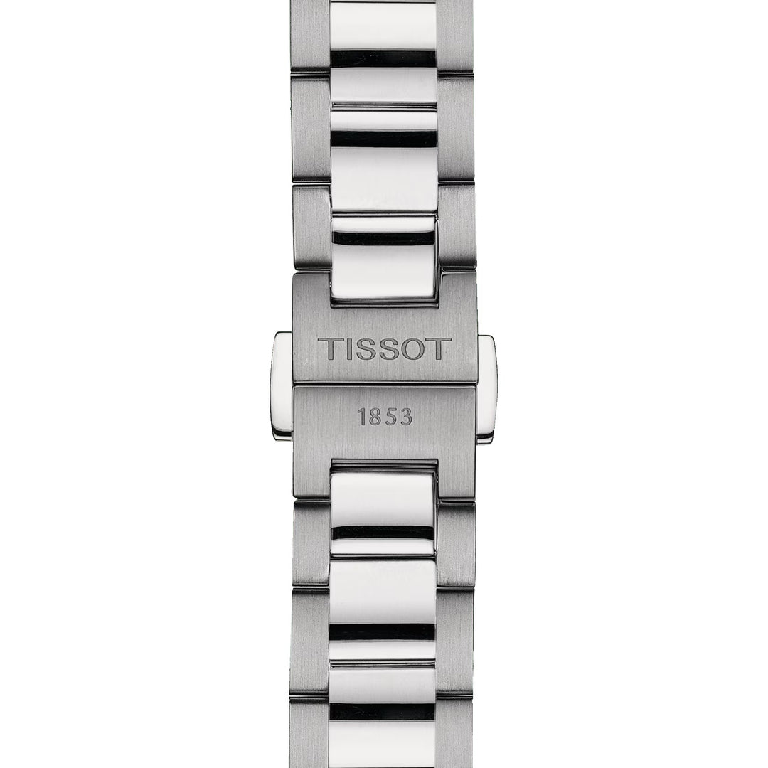 Tissot Clock PR 100 34mm blå kvarts stål T150.210.11.041.00