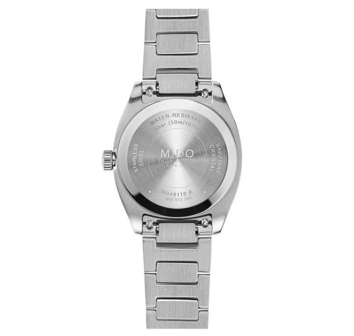 Relógio Mido Multifort TV 28mm aço quartzo marfim M049.110.11.263.00