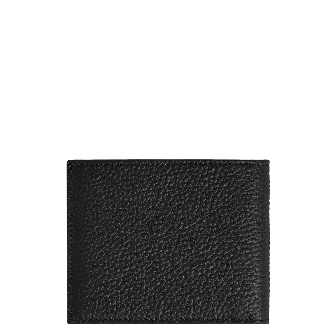 Carteira Montblanc com porta-moedas 4 compartimentos preto 220217