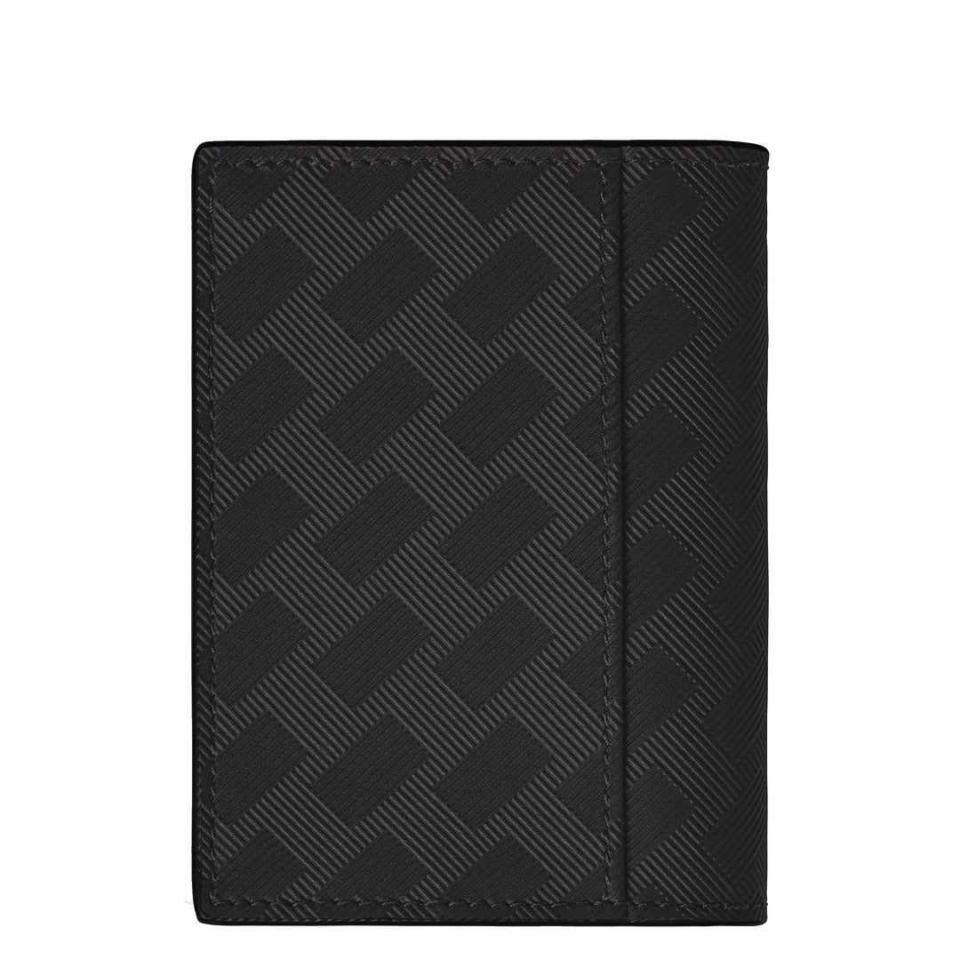 Tarjetero Montblanc 4 bolsillos Extreme piel negro/bauxita 223167