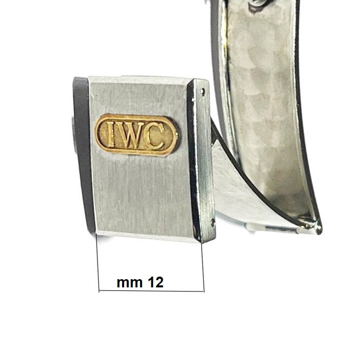 Раскладывающаяся застежка IWC для часов IWC Ingenieur среднего размера 12 мм IWAF Ingenieur M