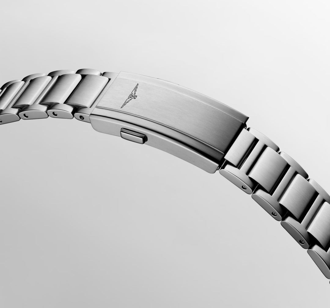 Longines Hydroconquest 39 mm czarny automatyczny stalowy zegarek L3.779.4.56.6