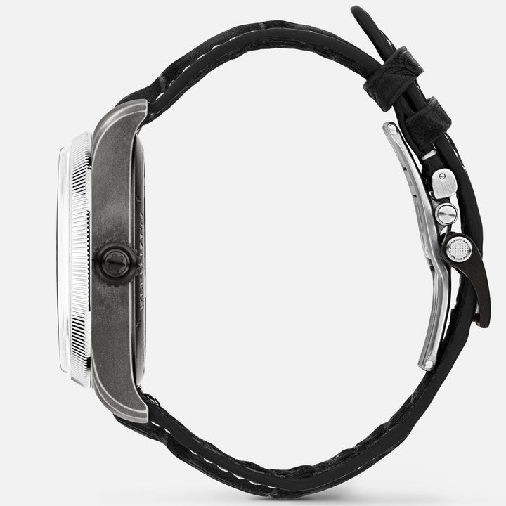 Montblanc Watch 1858 The Unveiled Secret Minerva Monopusher Chronograph limited edition - 88 specimens 43mm Manual Slopper Steel 131155